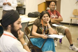 Ajeet Singh Matharu Facilitating at Jakara 2009: 1984 Reflect. Respond. React.