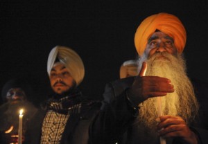 Sikhs at Newtown, CT vigil